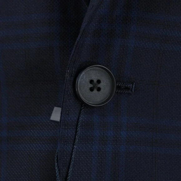Cardinal of Canada NWT 100% Wool Sport Coat Size 42R US In Blues Plaid